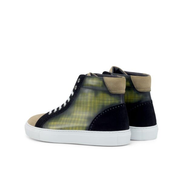  Luxury Handbags by you Hand Made Patina High Tops Sneaker, view 2