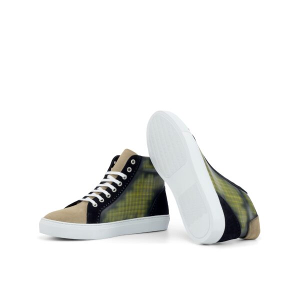  Luxury Handbags by you Hand Made Patina High Tops Sneaker, view 3