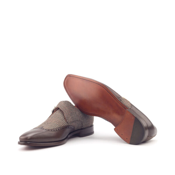  Luxury Handbags by you Brown Single Monk Shoe, view 3