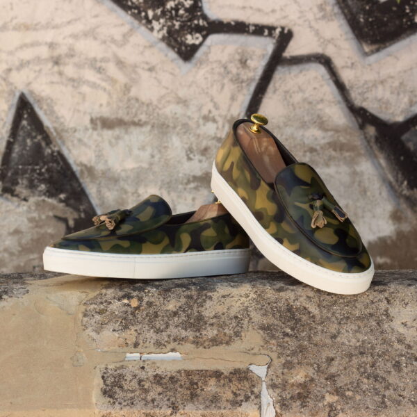  Luxury Handbags by you Green Belgian Sneaker, view 4