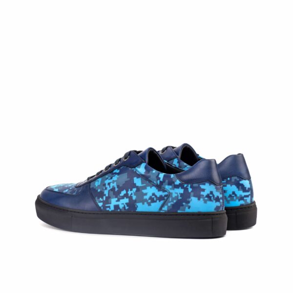  Luxury Handbags by you Blue Low Top Trainer, view 2