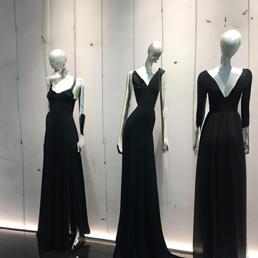 luxury black dresses