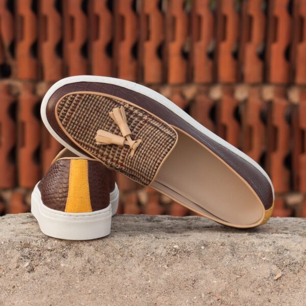  Luxury Handbags by you Brown Belgian Sneaker, view 4