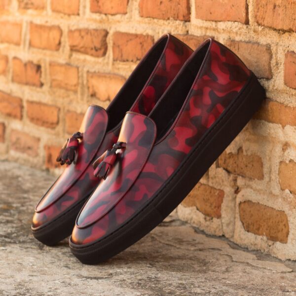  Luxury Handbags by you Red Belgian Sneaker, view 4