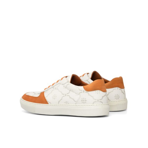 Luxury Handbags by you White Low Top Trainer, view 2