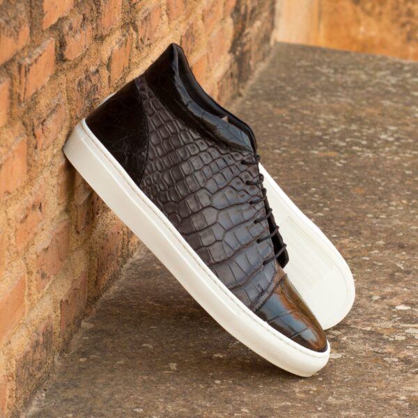  Luxury Handbags by you Exotic Skins High Tops Sneaker, view 4