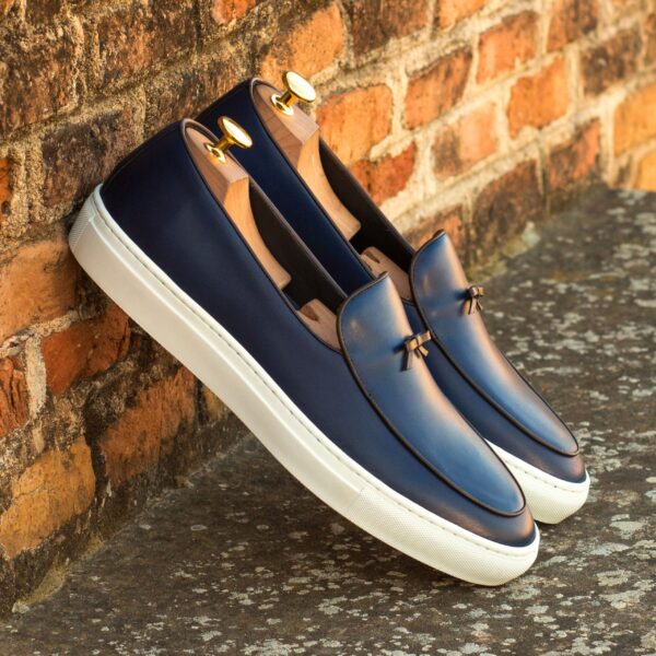  Luxury Handbags by you Blue Belgian Sneaker, view 4