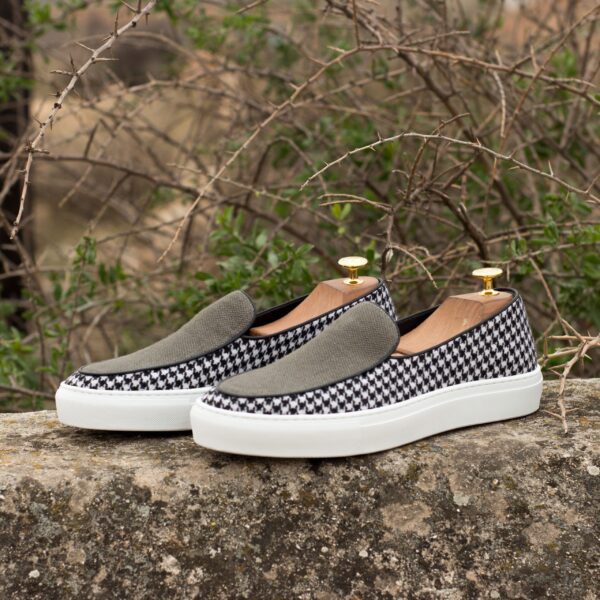  Luxury Handbags by you Gray Belgian Sneaker, view 4