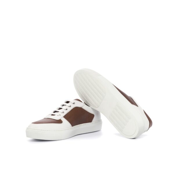  Luxury Handbags by you White Low Top Trainer, view 3