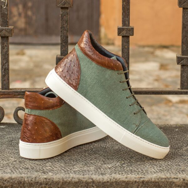  Luxury Handbags by you Exotic Skins High Tops Sneaker, view 4