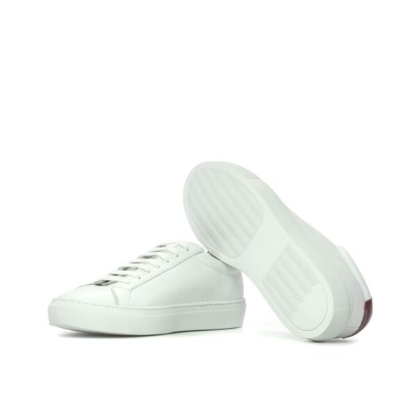  Luxury Handbags by you White Low Top Trainer, view 3