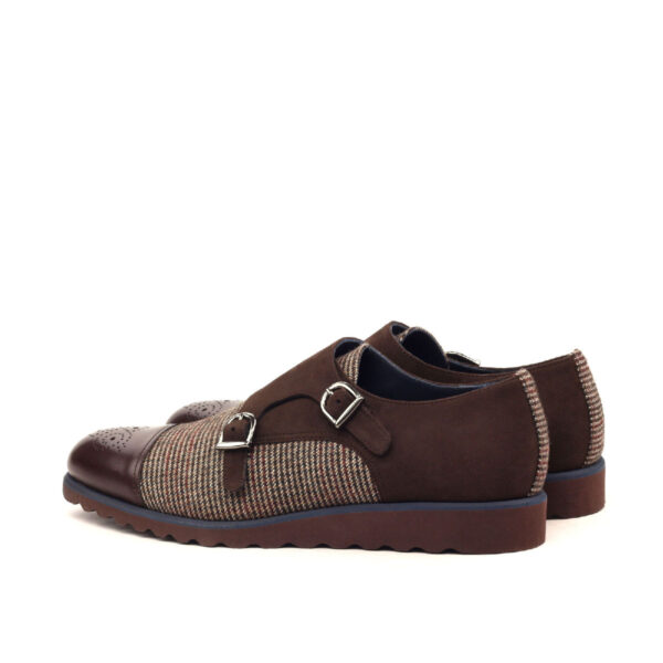  Luxury Handbags by you Brown Double Monk Shoe, view 2