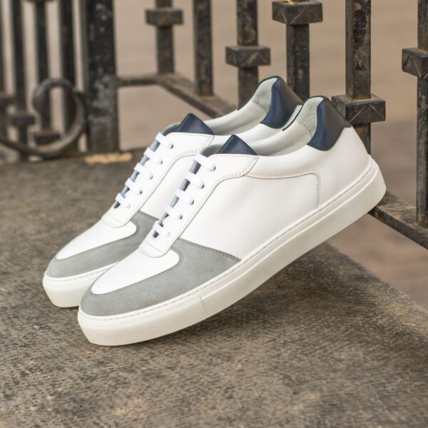  Luxury Handbags by you Gray Low Top Trainer, view 4