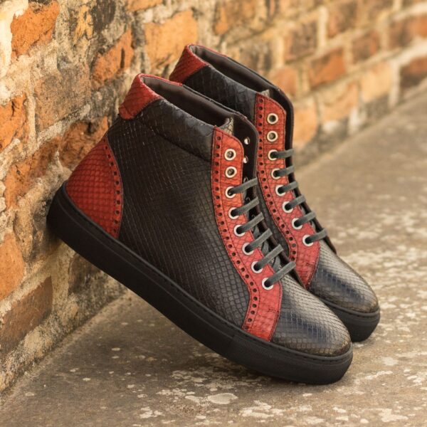  Luxury Handbags by you Exotic Skins High Tops Sneaker, view 4