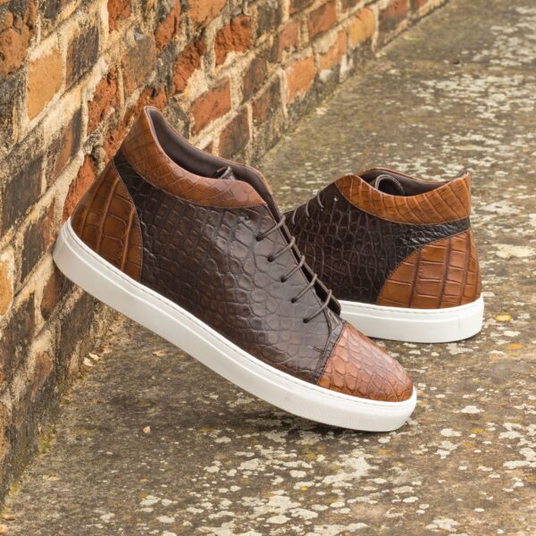 Luxury Handbags by you Exotic Skins High Tops Sneaker, view 4