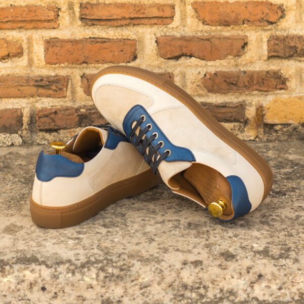  Luxury Handbags by you White Low Top Trainer, view 4