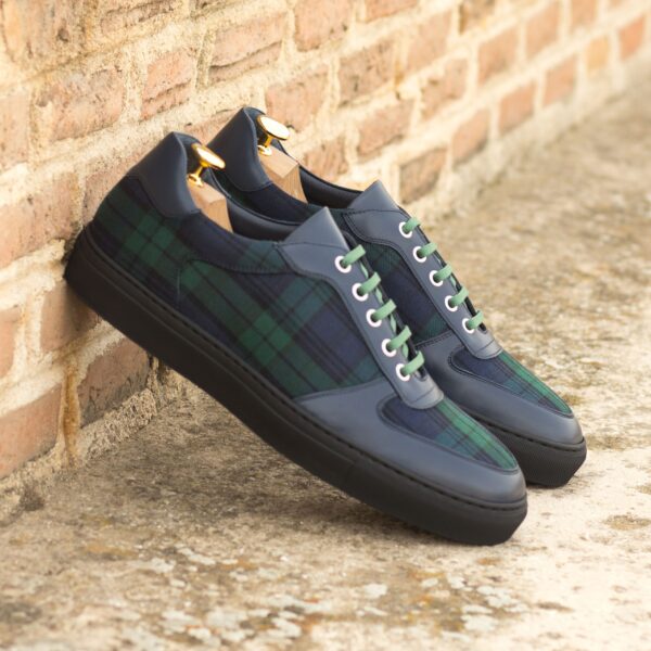  Luxury Handbags by you Green Low Top Trainer, view 4