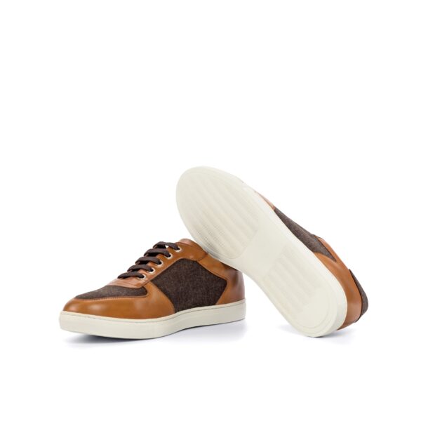  Luxury Handbags by you Brown Low Top Trainer, view 3