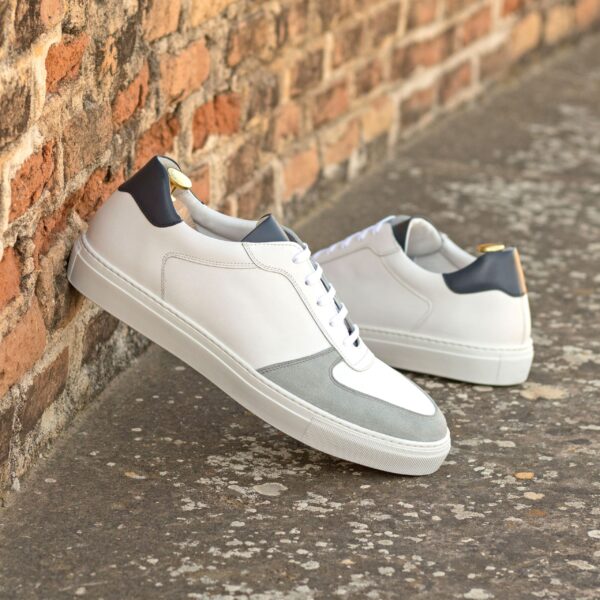  Luxury Handbags by you Gray Low Top Trainer, view 4