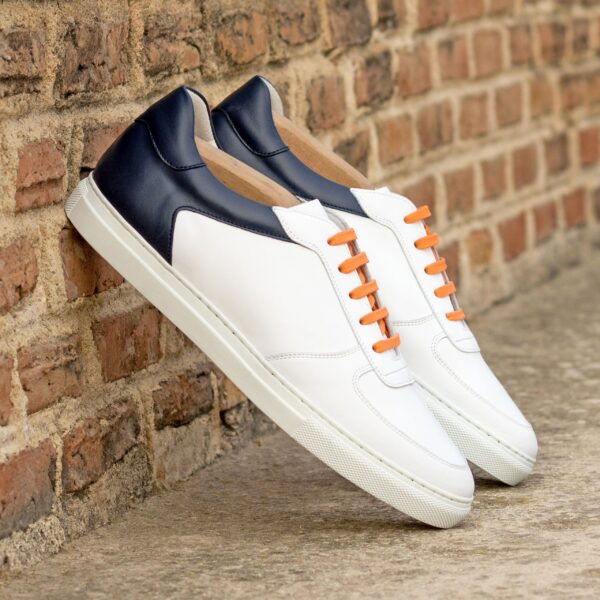  Luxury Handbags by you White Low Top Trainer, view 4