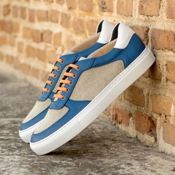  Luxury Handbags by you White Low Top Trainer, view 4
