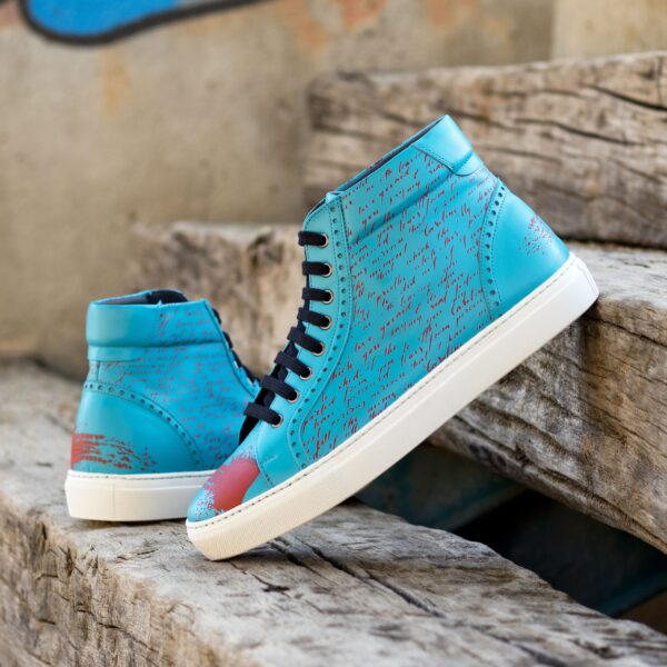  Luxury Handbags by you Stencil Stuido High Tops Sneaker, view 4