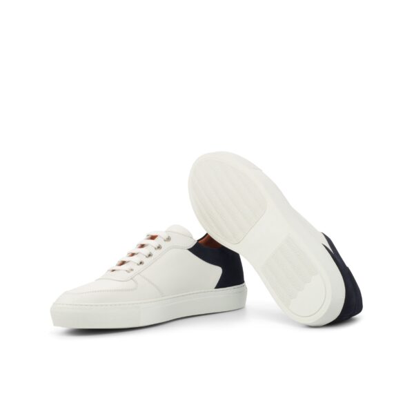  Luxury Handbags by you White Low Top Trainer, view 3