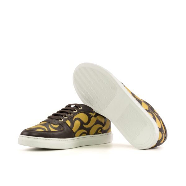  Luxury Handbags by you Black Low Top Trainer, view 3