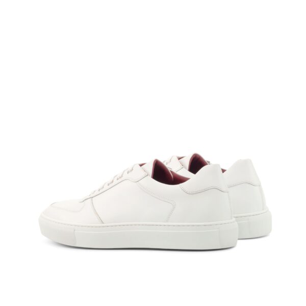  Luxury Handbags by you White Low Top Trainer, view 2