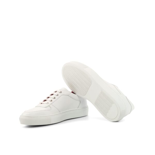  Luxury Handbags by you White Low Top Trainer, view 3