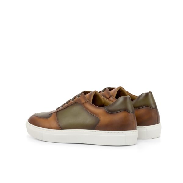  Luxury Handbags by you Brown Low Top Trainer, view 2