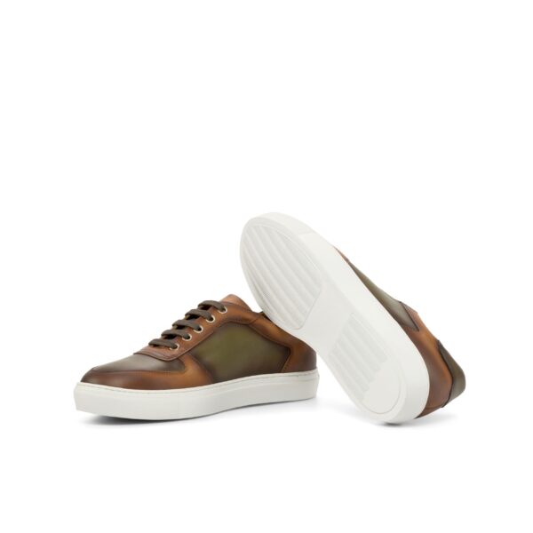 Luxury Handbags by you Brown Low Top Trainer, view 3