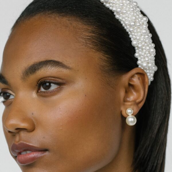 Jennifer Behr Bailey Pearl headband, view 2
