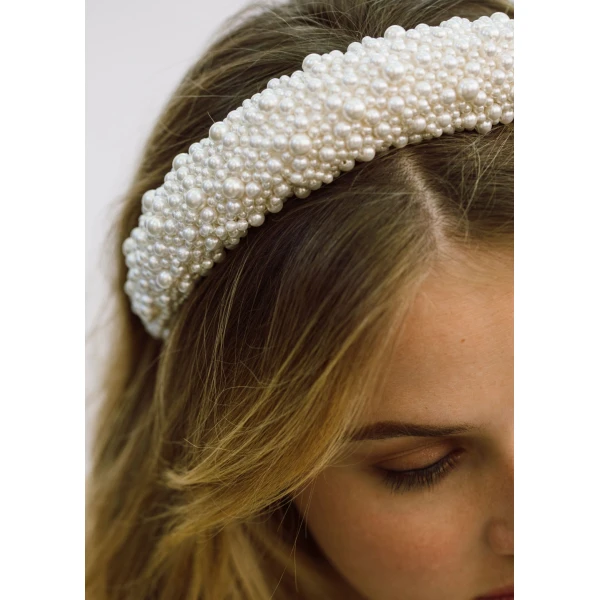 Pearl Bailey headband Accessories Bridal Luxury Shoes 