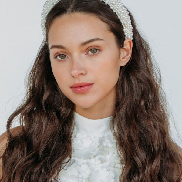 Jennifer Behr Bailey Pearl headband, view 4