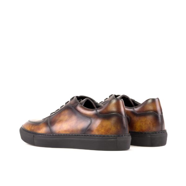  Luxury Handbags by you Brown Low Top Trainer, view 2