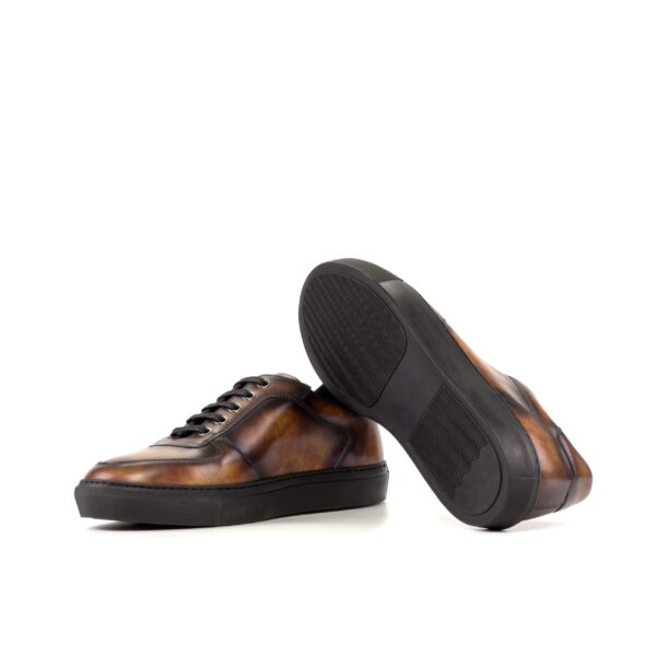  Luxury Handbags by you Brown Low Top Trainer, view 3