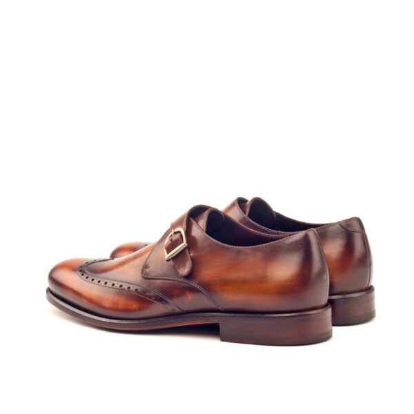  Luxury Handbags by you Brown Single Monk Shoe, view 2
