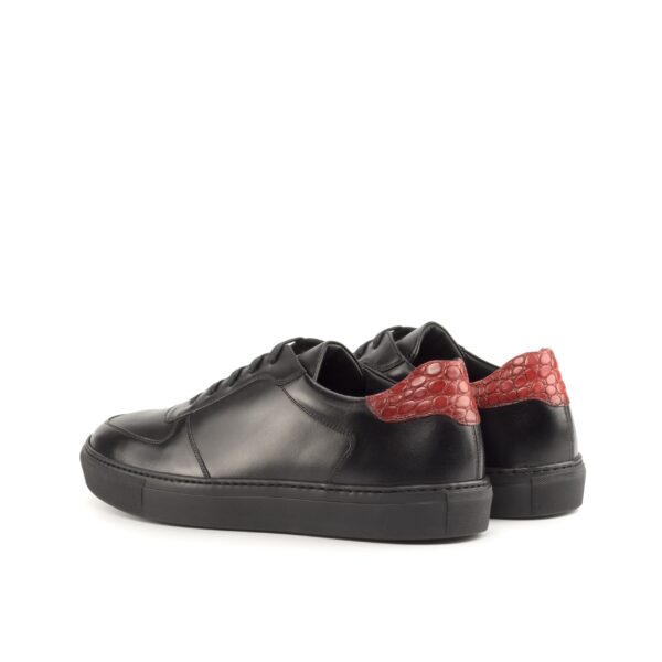  Luxury Handbags by you Red Low Top Trainer, view 2