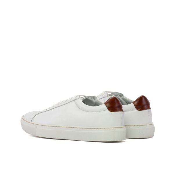  Luxury Handbags by you White Low Top Trainer, view 2
