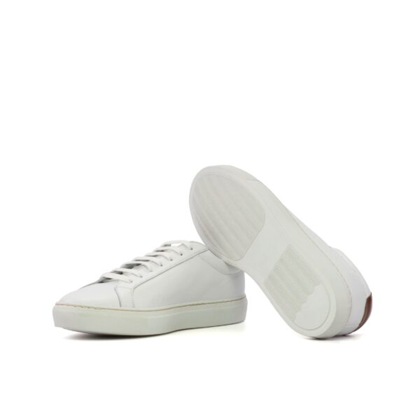  Luxury Handbags by you White Low Top Trainer, view 3