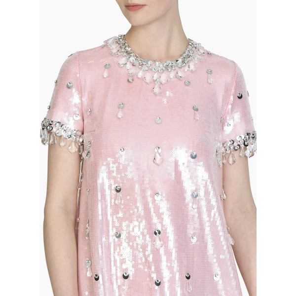 Adelaide gown pink quartz embellished crepe (Copy) Clothing Bridal Luxury Shoes 