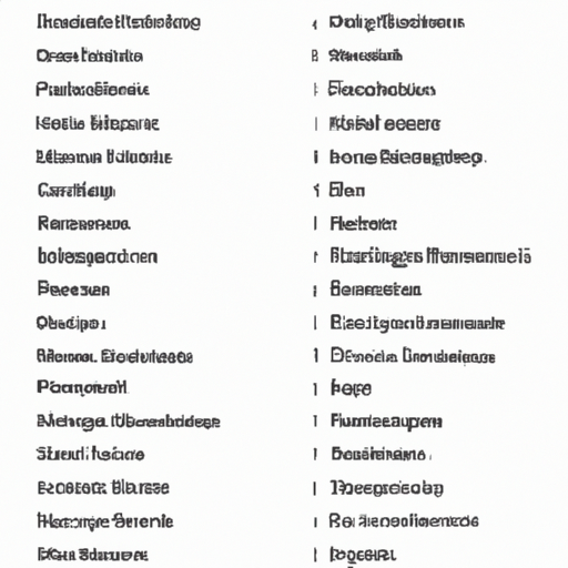 Fashion styles list