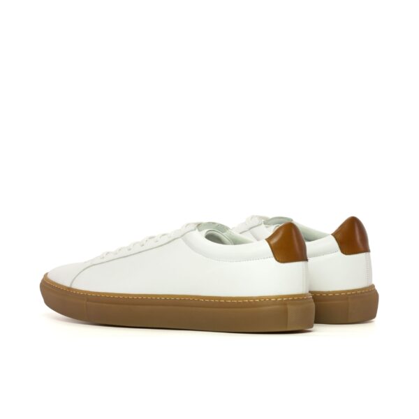  Luxury Handbags by you White Low Top Trainer, view 2
