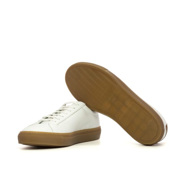  Luxury Handbags by you White Low Top Trainer, view 3