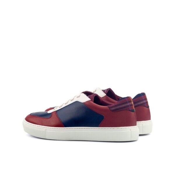  Luxury Handbags by you Blue Low Top Trainer, view 2