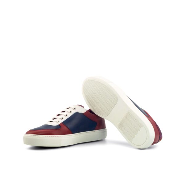  Luxury Handbags by you Blue Low Top Trainer, view 3