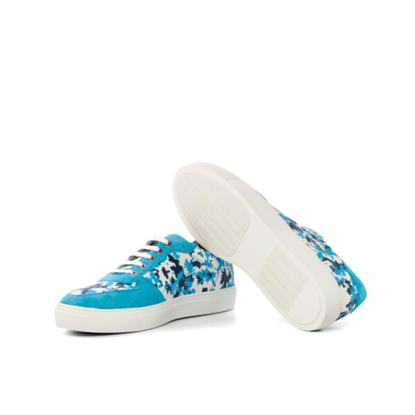  Luxury Handbags by you Blue Low Top Trainer, view 3