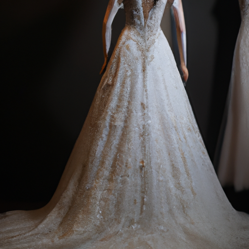 diamond luxury wedding dresses