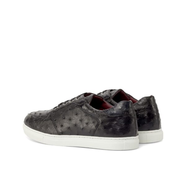  Luxury Handbags by you Black Low Top Trainer, view 2